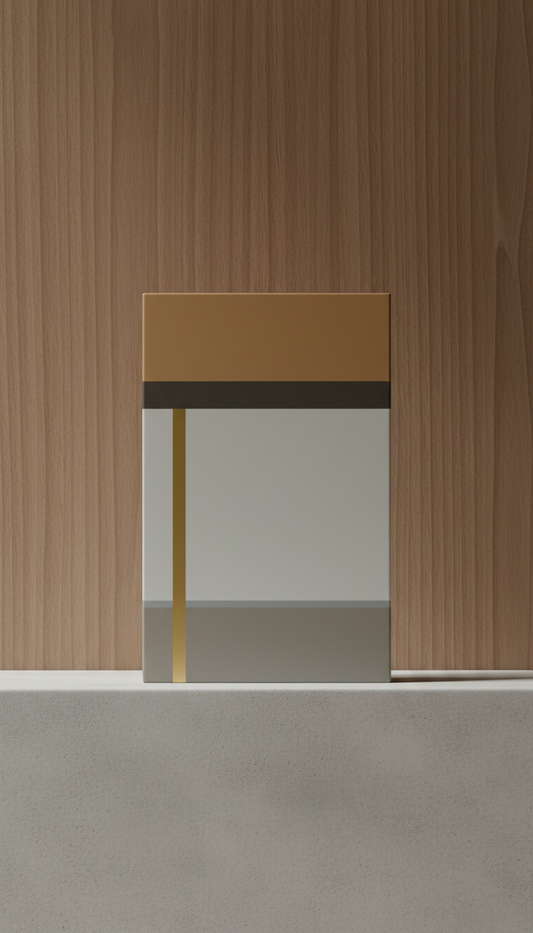 Packaging minimalista con sello de Andorra